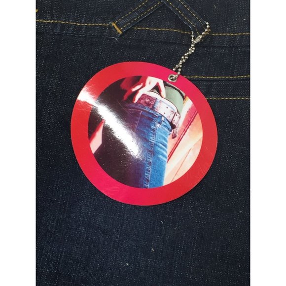 Glo Jeans Juniors Size 17 Stretch Denim Jean Shorts NWT - Picture 5 of 8